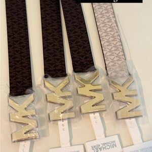 MICHAEL KORS BELT BROWN